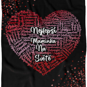 Deka Srdce pro maminku (Podšití beránkem: NE)