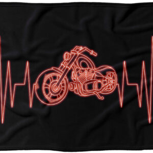 Deka Srdeční puls – chopper (Podšití beránkem: NE)