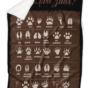 Deka Stopy zvířat (Podšití beránkem: ANO)