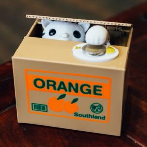 Dětská pokladnička kočička