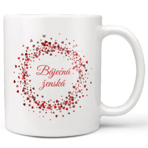 Hrnek Báječná ženská (Náplň hrníčku: Žádná)