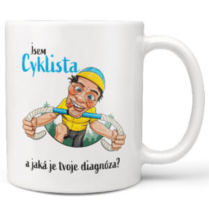 Hrnek Cyklista – diagnoza (Náplň hrníčku: Žádná)