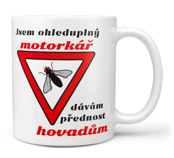 Hrnek Dávám přednost hovadům (Náplň hrníčku: Žádná)