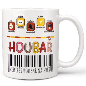 Hrnek Houbař 100% (Náplň hrníčku: Žádná)