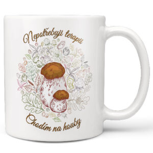 Hrnek Houby – terapie (Náplň hrníčku: Žádná)