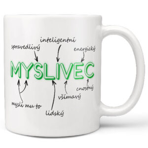 Hrnek Myslivec – vlastnosti (Náplň hrníčku: Žádná)