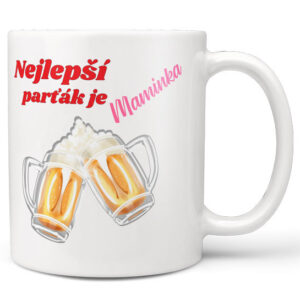 Hrnek Nejlepší parťák je maminka (Náplň hrníčku: Žádná)