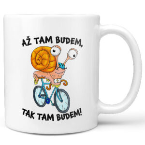 Hrnek Šnek na kole (Náplň hrníčku: Žádná)