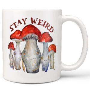 Hrnek Stay weird (Náplň hrníčku: Žádná)