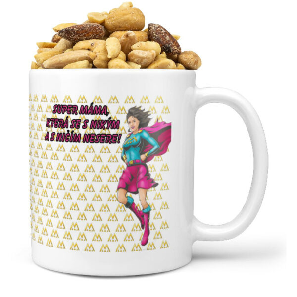 Hrnek Supermáma (Barva vlasů: Černá