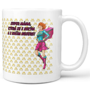 Hrnek Supermáma (Barva vlasů: Zrzavá