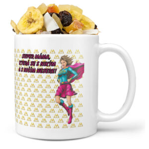 Hrnek Supermáma (Barva vlasů: hnědá