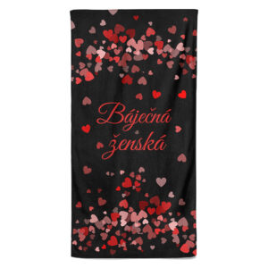 Osuška Báječná ženská (Velikost osušky: 100x170cm)
