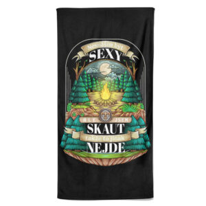 Osuška Sexy skaut (Velikost osušky: 100x170cm)