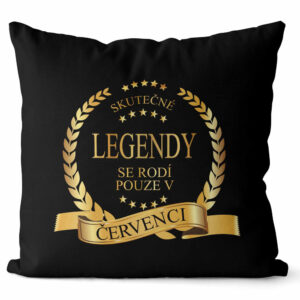 Polštář Skutečné legendy – měsíce (Velikost: 40 x 40 cm