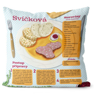 Polštář Svíčková (Velikost: 55 x 55 cm)