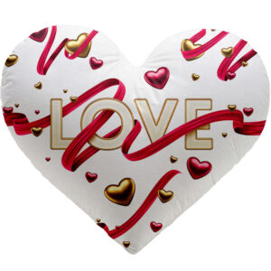 Polštářek srdcový – Srdce Love