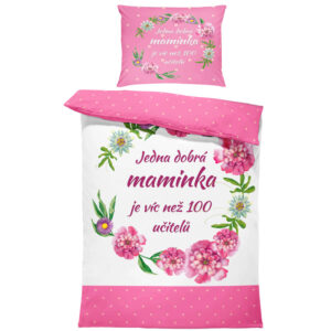 Povlečení Dobrá maminka (Rozměr : 1x150/200 + 1x60/50)