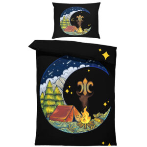 Povlečení Skautský měsíc (Rozměr : 1x150/200 + 1x60/50)