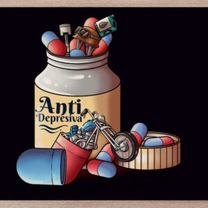 Prostírání Antidepresiva – chopper