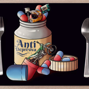 Prostírání Antidepresiva – motocross