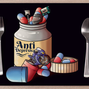 Prostírání Antidepresiva – roadbike