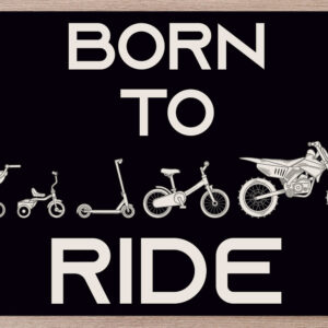 Prostírání Born to ride motocross