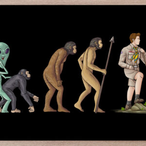 Prostírání Evoluce skauta