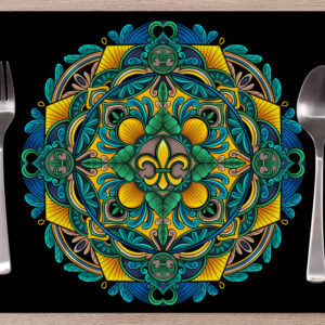 Prostírání Skautská mandala