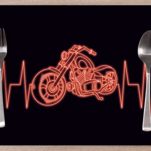 Prostírání Srdeční puls chopper