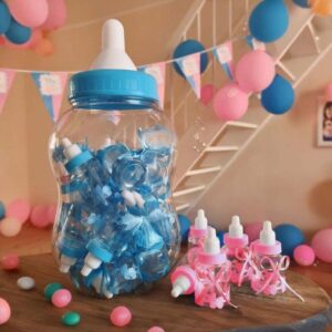 Sada mini kojeneckých láhví na Baby Shower