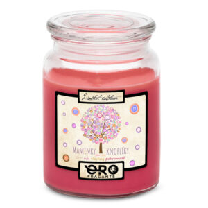 Svíčka Maminky jsou jako knoflíky (Vůně svíčky: Višně v čokoládě)