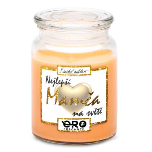 Svíčka Nejlepší mamča (Vůně svíčky: Tropické ovoce)