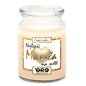 Svíčka Nejlepší mamča (Vůně svíčky: Vanilka)