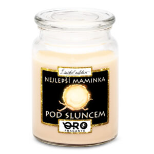 Svíčka Nejlepší maminka pod sluncem (Vůně svíčky: Vanilka)