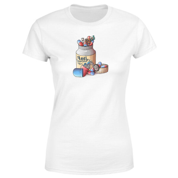 Tričko Antidepresiva – chopper (Velikost: 2XL