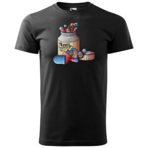 Tričko Antidepresiva – chopper (Velikost: 4XL