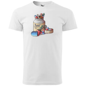 Tričko Antidepresiva – motocross (Velikost: 3XL