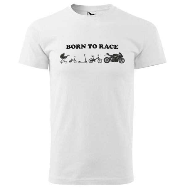 Tričko Born to race (Velikost: 3XL