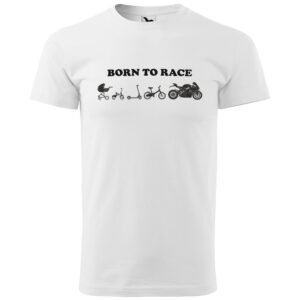 Tričko Born to race (Velikost: 5XL