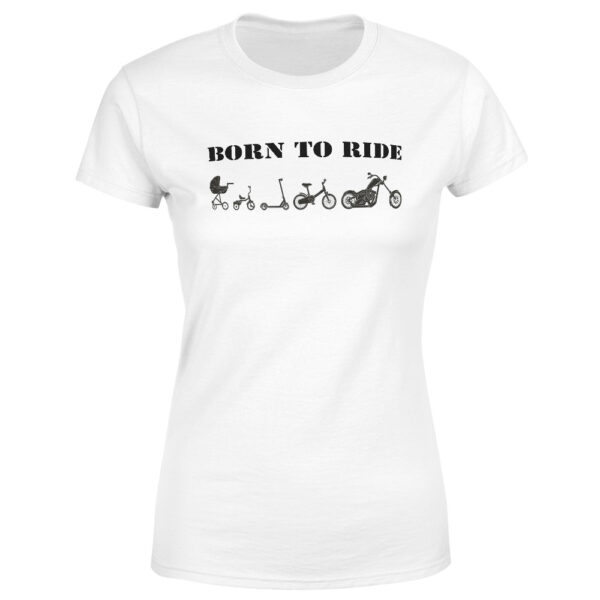Tričko Born to ride chopper (Velikost: 2XL