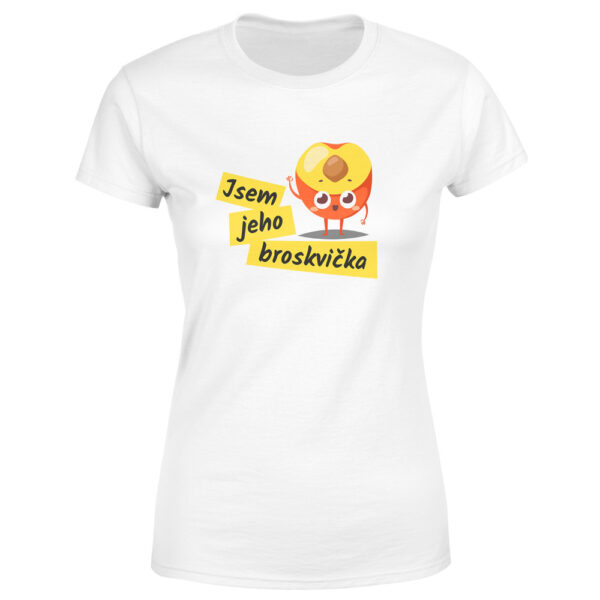 Tričko Broskvička - dámské (Velikost: M