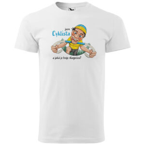 Tričko Cyklista – diagnoza (Velikost: XL