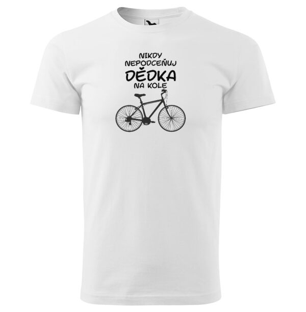 Tričko Dědek na kole – pánské (Velikost: 2XL