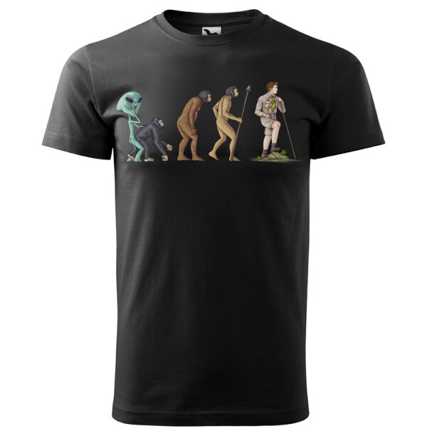 Tričko Evoluce skauta (Velikost: M