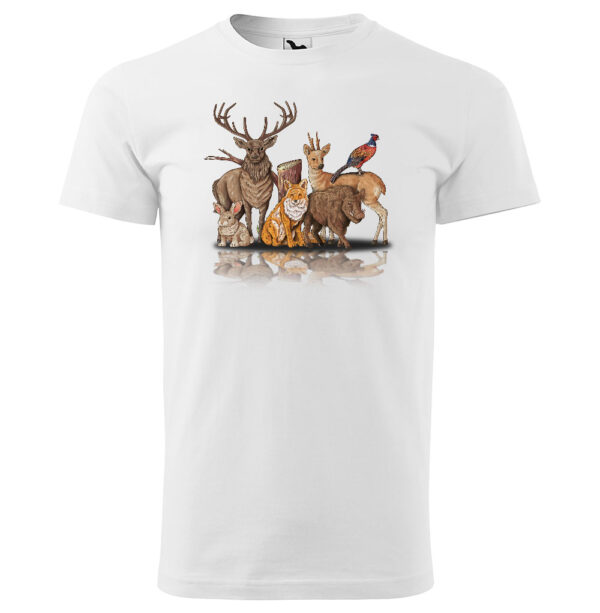 Tričko Forest friends (Velikost: 4XL