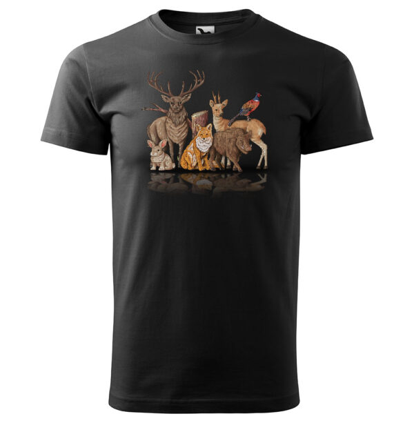 Tričko Forest friends (Velikost: 4XL