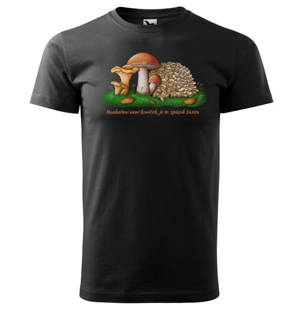 Tričko Houbaření – život (Velikost: 2XL