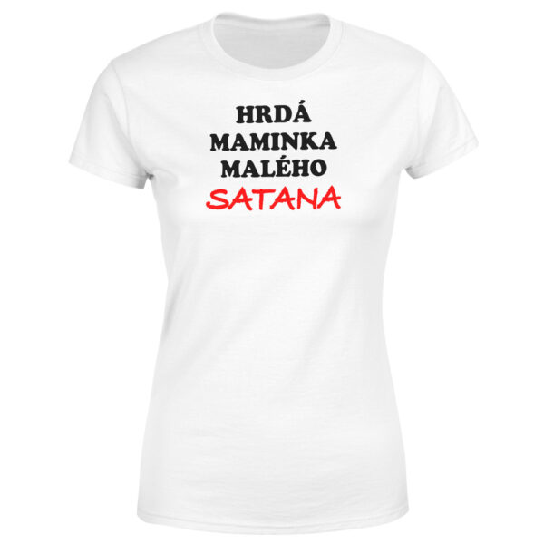 Tričko Maminka satana (Velikost: XS