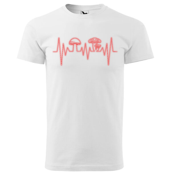 Tričko Mushroom heartbeat (Velikost: L